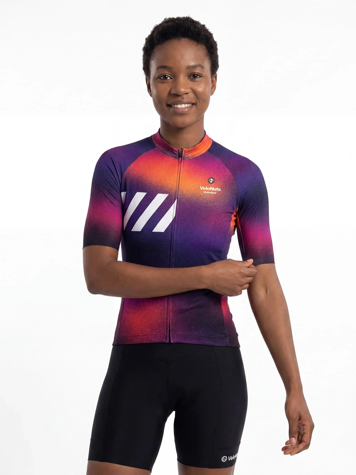 Damen-Radtrikot Aura Fade