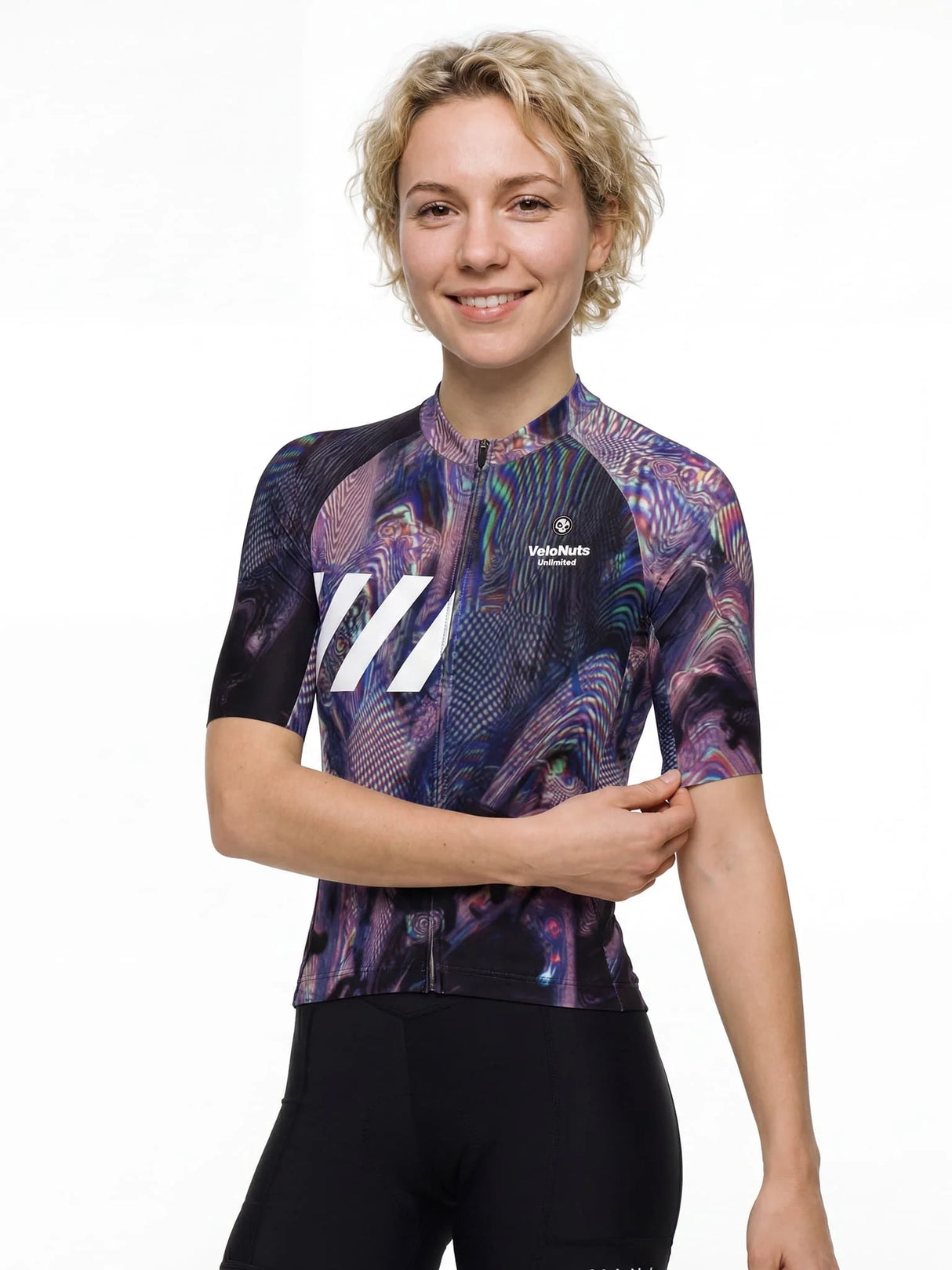 Damen-Radtrikot Neon Condense