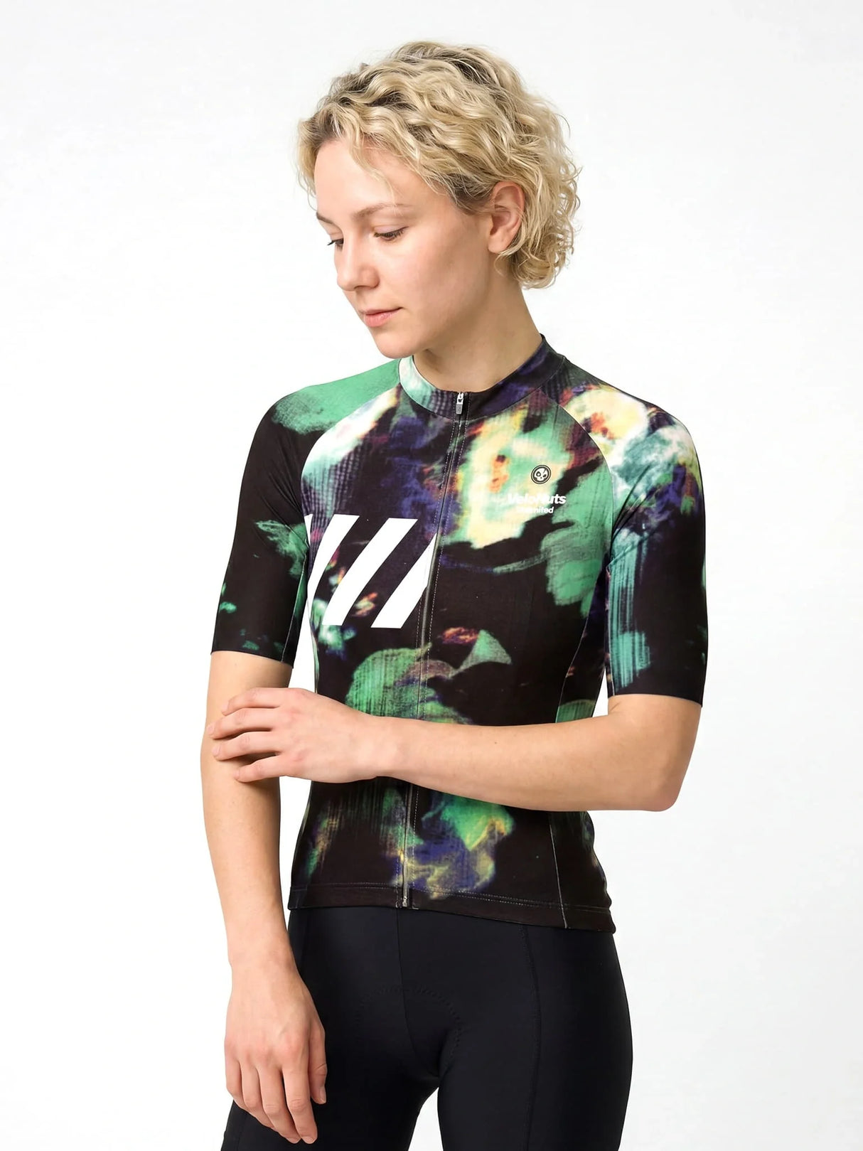Damen-Radtrikot Neon Condense