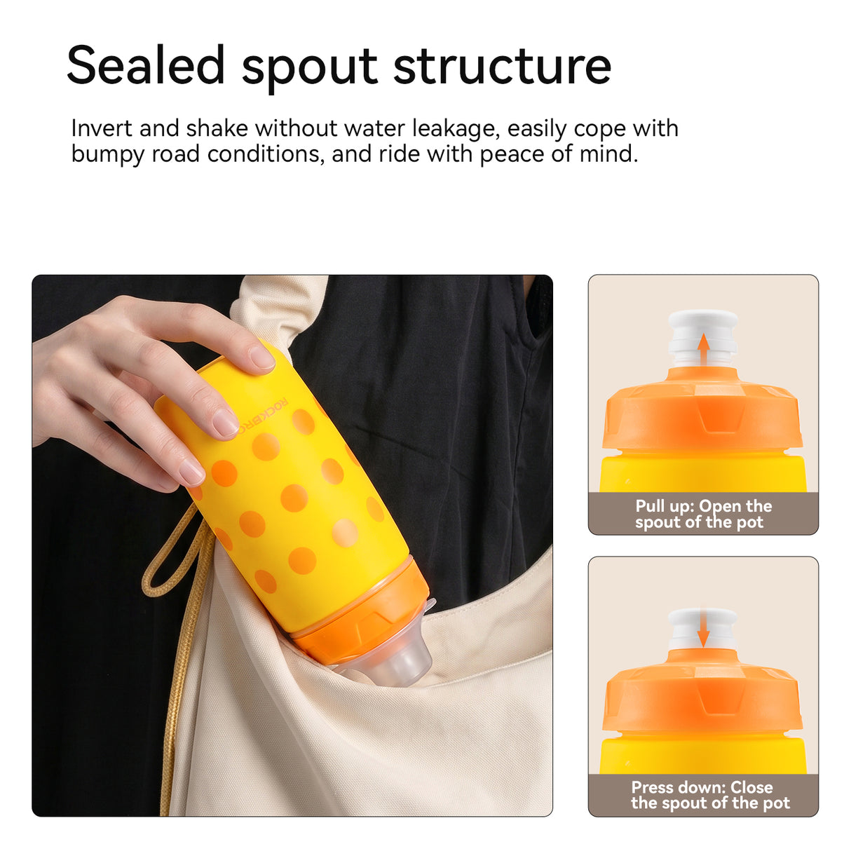 Mini-Fahrrad-Trinkflasche 430 ml