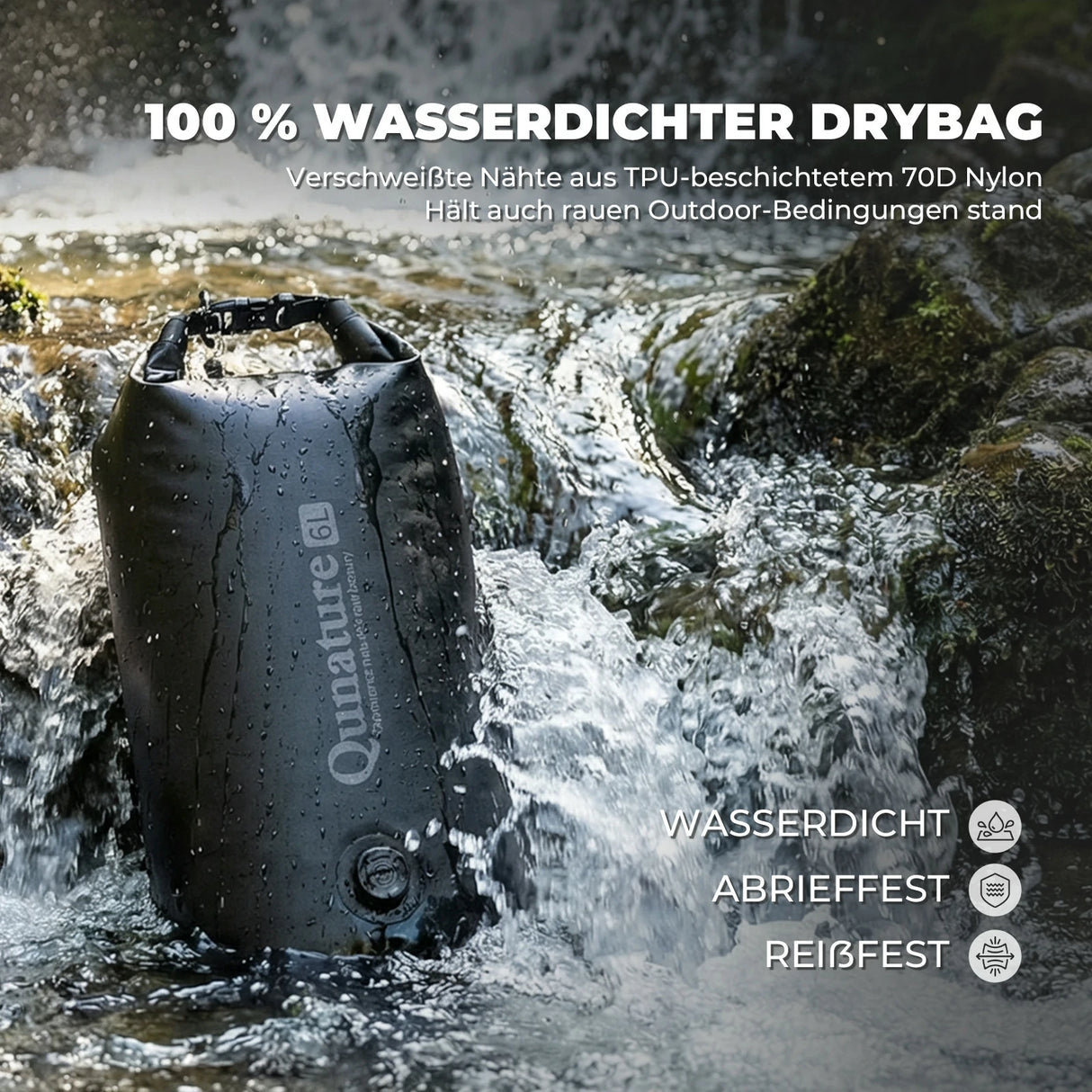 wasserdichte tasche fuer fahrrad und outdoor, mit verschiedenen nutzungsmoeglichkeiten