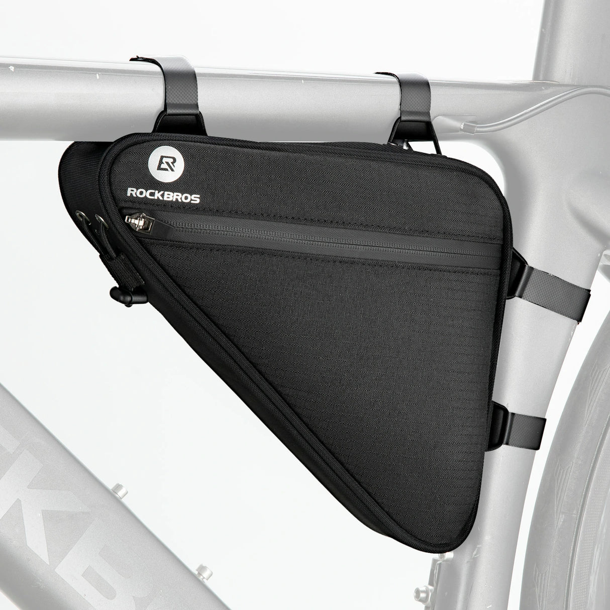Fahrrad‑Rahmentasche – Dreieckstasche 1,5 L, wasserabweisend & reflektierend