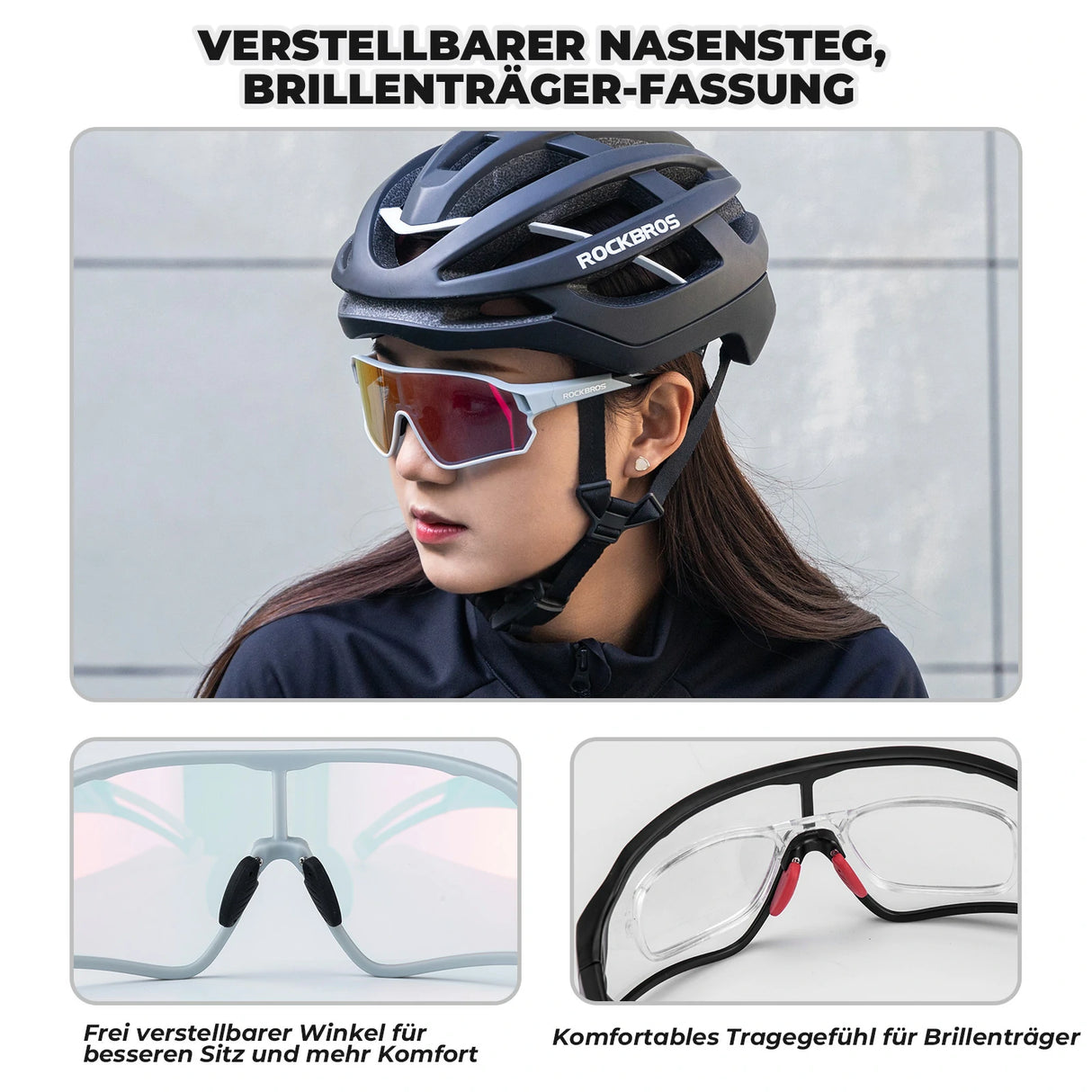 Fahrradbrille Polarisiert UV400 Schutz Ultraleicht - ROCKBROS-EU