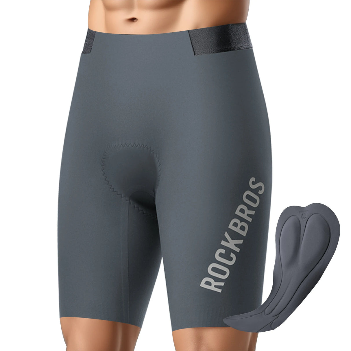 Fahrradhose Kurz Herren – Gepolsterter 3D‑Schnitt