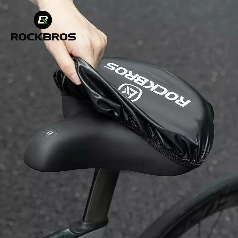 Fahrrad‑Sitzbezug – Wasserdichter Regenschutz mit Aufbewahrungsbeutel