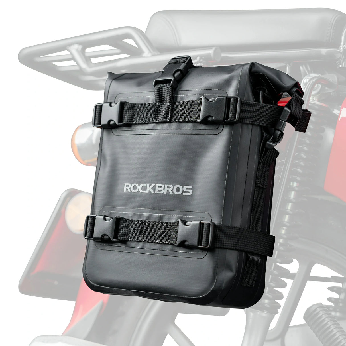 Motorradtaschen – 100% wasserdicht 5 L, Seitentasche mit Schultergurt