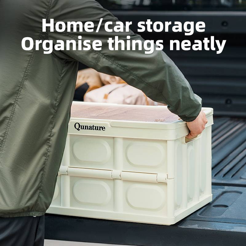 Qunature Camping Box Faltbar Organizer Campingbox Aufbewahrungsbox