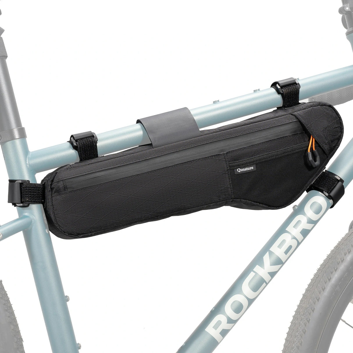 Qunature Fahrrad-Rahmentasche – Wasserdicht mit Außentasche & Trinksystemöffnung