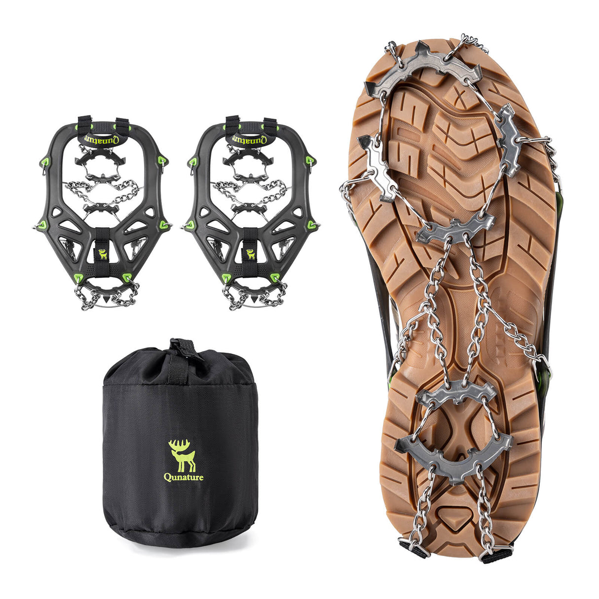 Qunature Leichtgewichtige Eispickel – Für Wander & Trekking