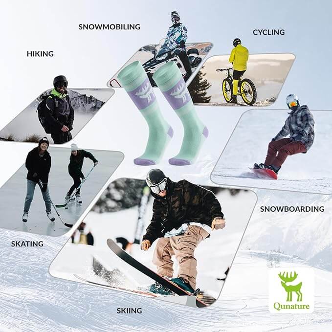 Qunature Skisocken aus Merinowolle – Naturale Wärme im Winter!