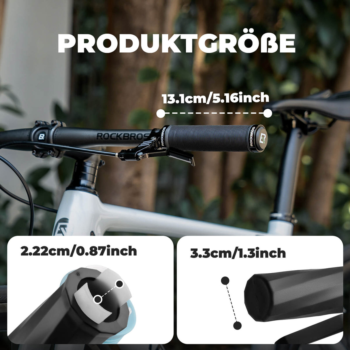 ROCKBROS Fahrradgriffe – Rutschfester Halt für jede Fahrt!