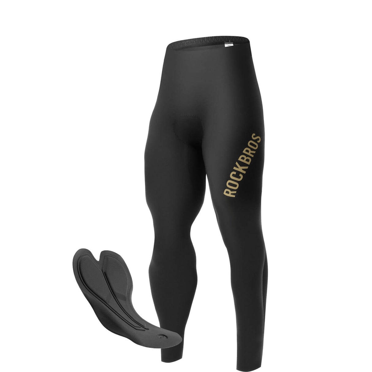 ROCKBROS Herren Fahrradhose – Lang & Gepolstert für Höchstkomfort!