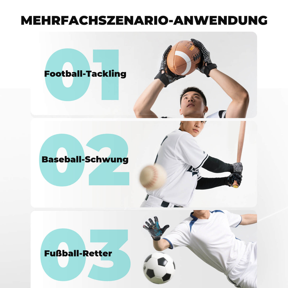 ROCKBROS Profi-Sporthandschuhe S334 – Atmungsaktiv & Hochflexibel!