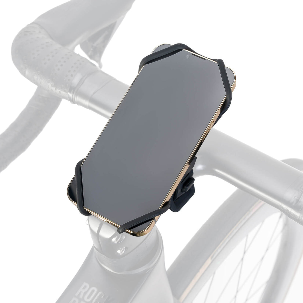 ROCKBROS Fahrrad Handyhalterung Stoßdämpfend Kratzfest für 4"-7" Handy