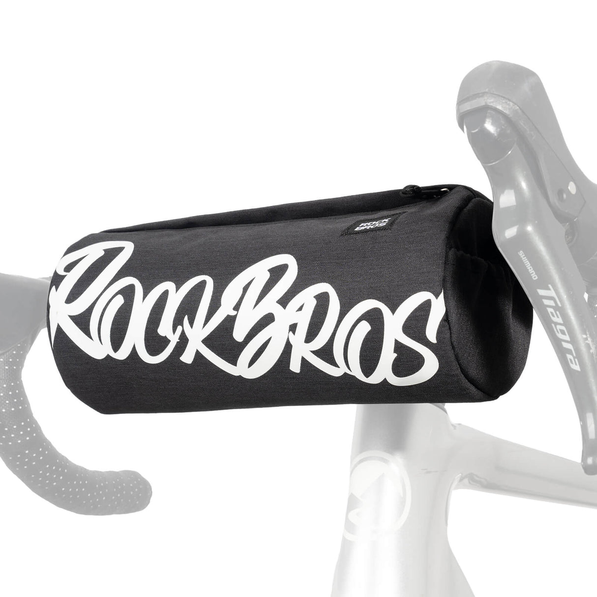 ROCKBROS Fahrrad Lenkertasche Klein mit Schultergurt 2L/3,6L für MTB Gravel Scooter Ebike-Schwarz-2L