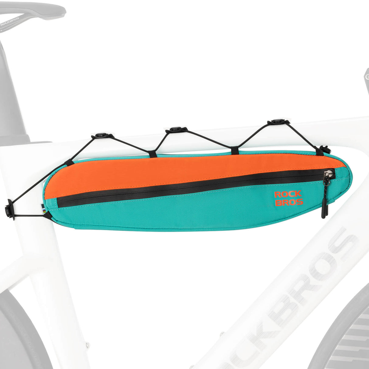 ROCKBROS Fahrrad Rahmentasche Dreiecktasche Kratzfest 44cm 1,4L