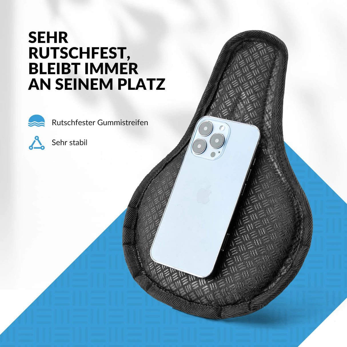 Sattelbezug für Fahrrad – Weicher Gel‑Überzug 26,5 × 18,5 cm