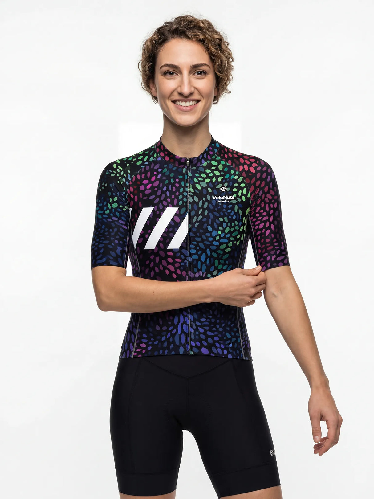 Damen-Radtrikot Biolume Garden
