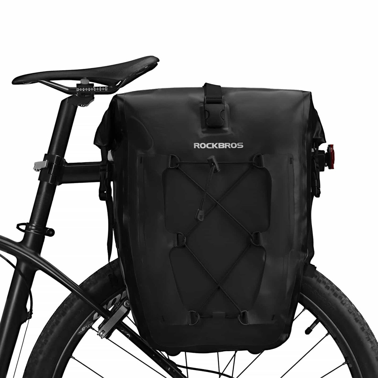 ROCKBROS Gepäckträgertasche 25L-32L 100 % wasserdicht mit Tragegriff - ROCKBROS-EU