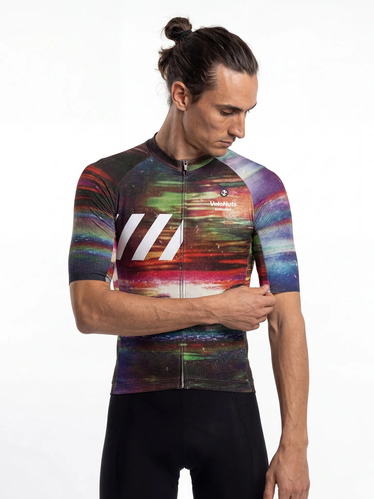 Herren-Radtrikot Retro Signal