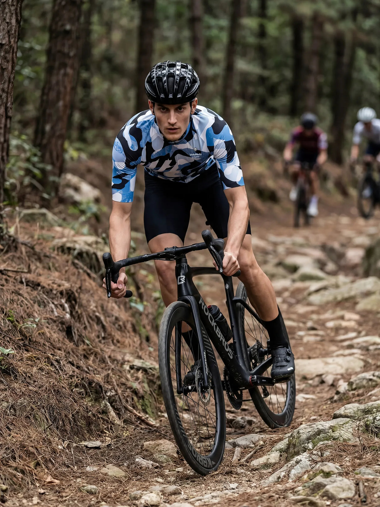Herren-Radtrikot Urban Camo