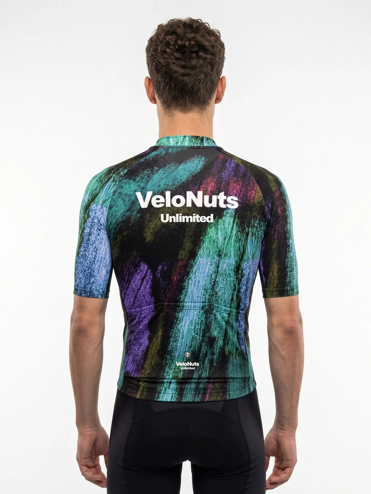 Herren-Radtrikot mit Straßengraffiti