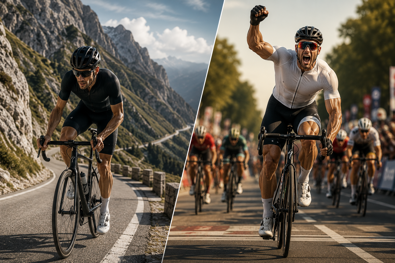 🚴‍♂️ Wer ist der König der Straße? Bergfahrer vs. Sprinter!