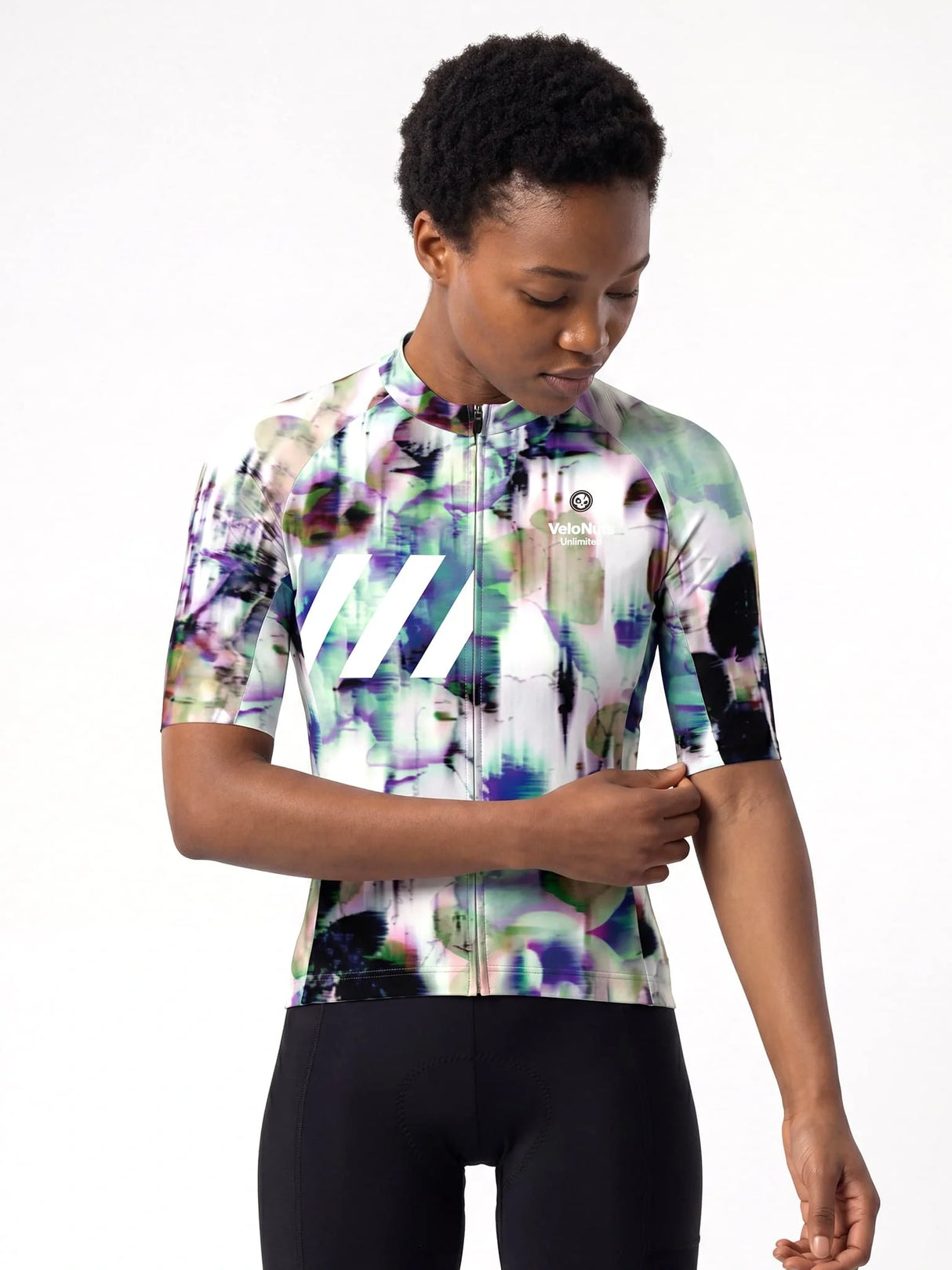 Damen-Radtrikot Biolume Garden