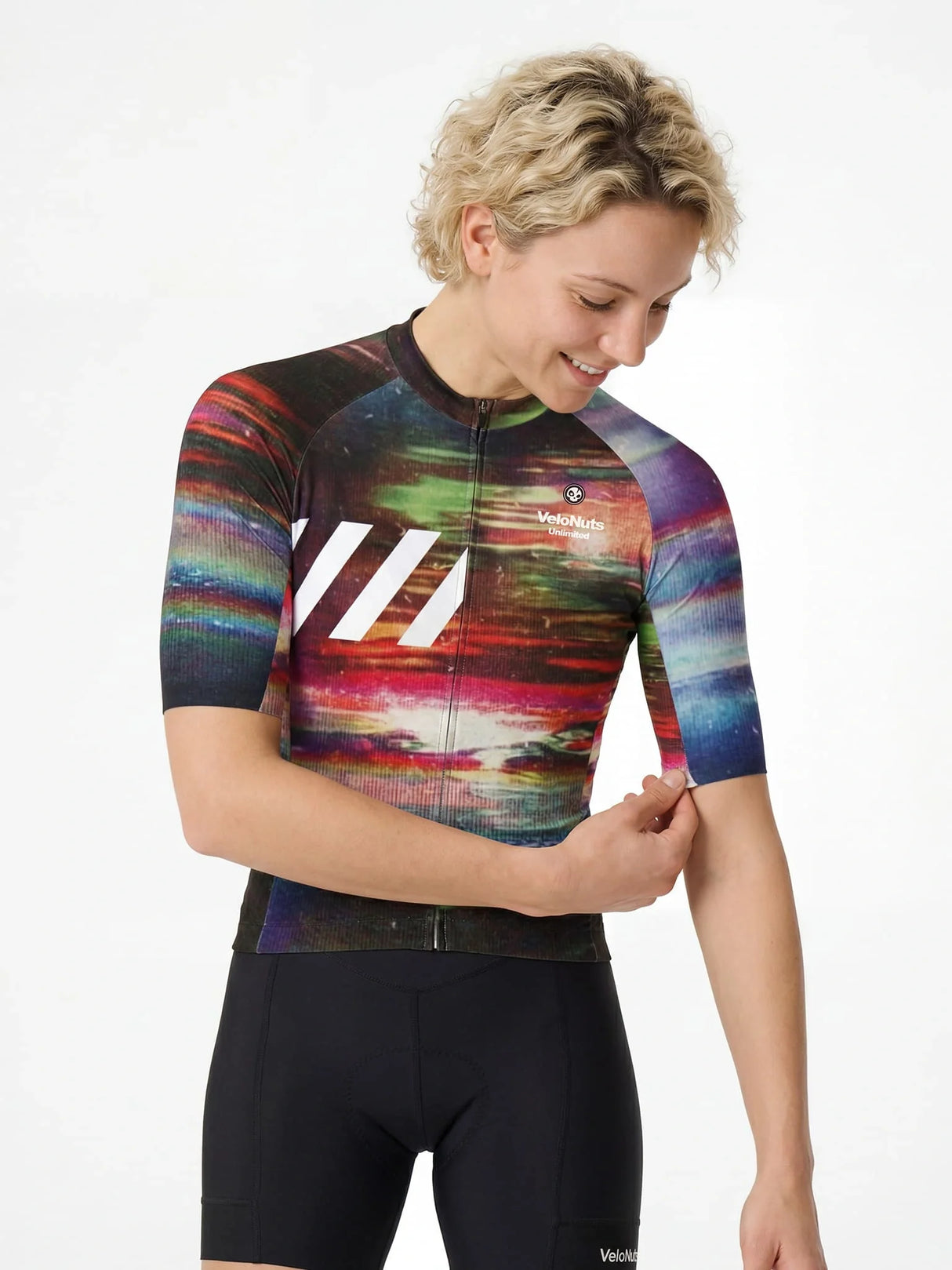 Damen-Radtrikot Retro Signal