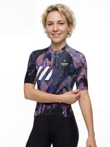 Damen-Radtrikot Neon Condense