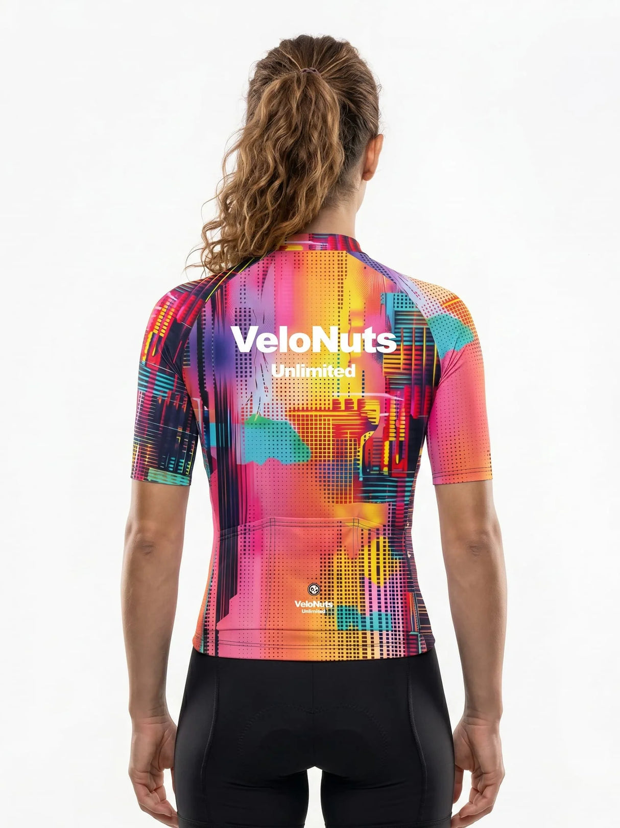 Damen-Radtrikot Neon Condense