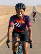 Damen-Radtrikot Aura Fade