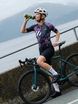 Damen-Radtrikot Neon Condense