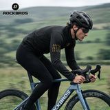 Winddichtes Langarm Winter Radtrikot mit Fleece, Herren & Damen, Euro-Größen, für Rennrad & Mountainbike