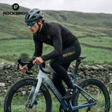 Winddichtes Langarm Winter Radtrikot mit Fleece, Herren & Damen, Euro-Größen, für Rennrad & Mountainbike
