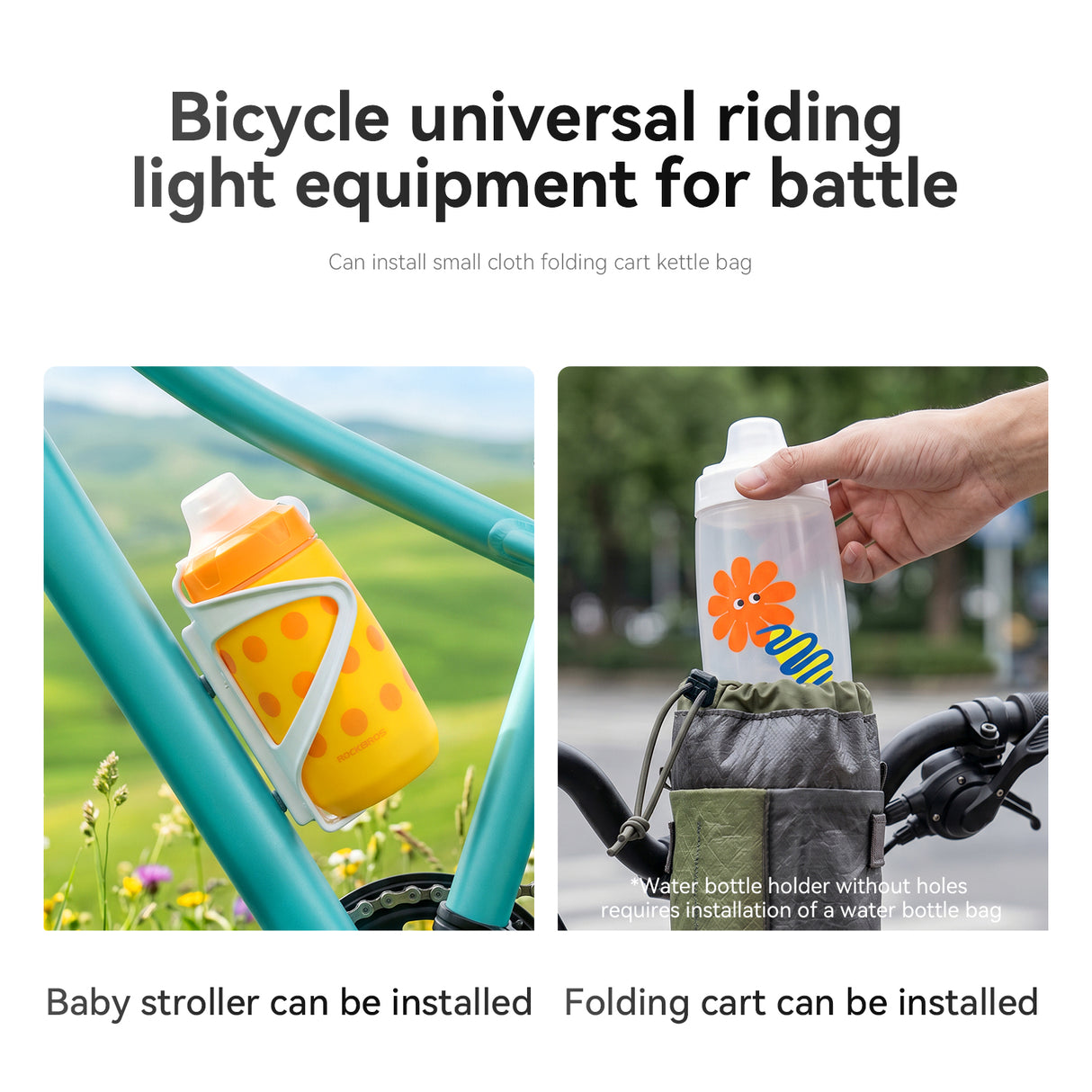 Mini-Fahrrad-Trinkflasche 430 ml