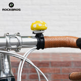 Rockbros Fahrradklingel Pilzform, Vintage & Cartoon für Rennrad, MTB, Klapprad & Kinderfahrrad