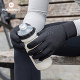 ROCKBROS ThermoGrip Shock - Gefütterte Winter Fahrradhandschuhe Lang