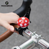 Rockbros Fahrradklingel Pilzform, Vintage & Cartoon für Rennrad, MTB, Klapprad & Kinderfahrrad