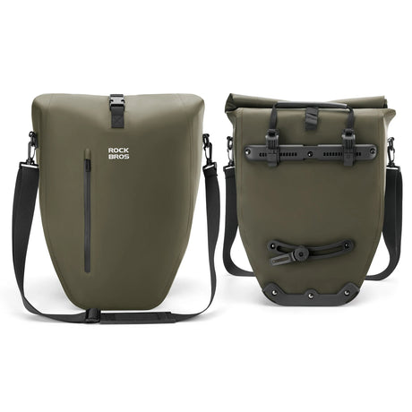 ROCKBROS 15‑20L Fahrrad‑Gepäckträgertasche Set – 3‑in‑1 Multitragekonzept