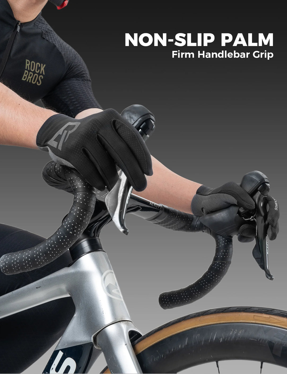 ROCKBROS ArrowGrip Winter - Langfinger Fahrradhandschuhe