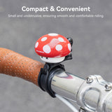 Rockbros Fahrradklingel Pilzform, Vintage & Cartoon für Rennrad, MTB, Klapprad & Kinderfahrrad