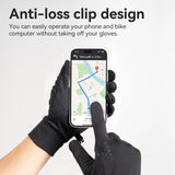 ROCKBROS ThermoGrip Shock - Gefütterte Winter Fahrradhandschuhe Lang