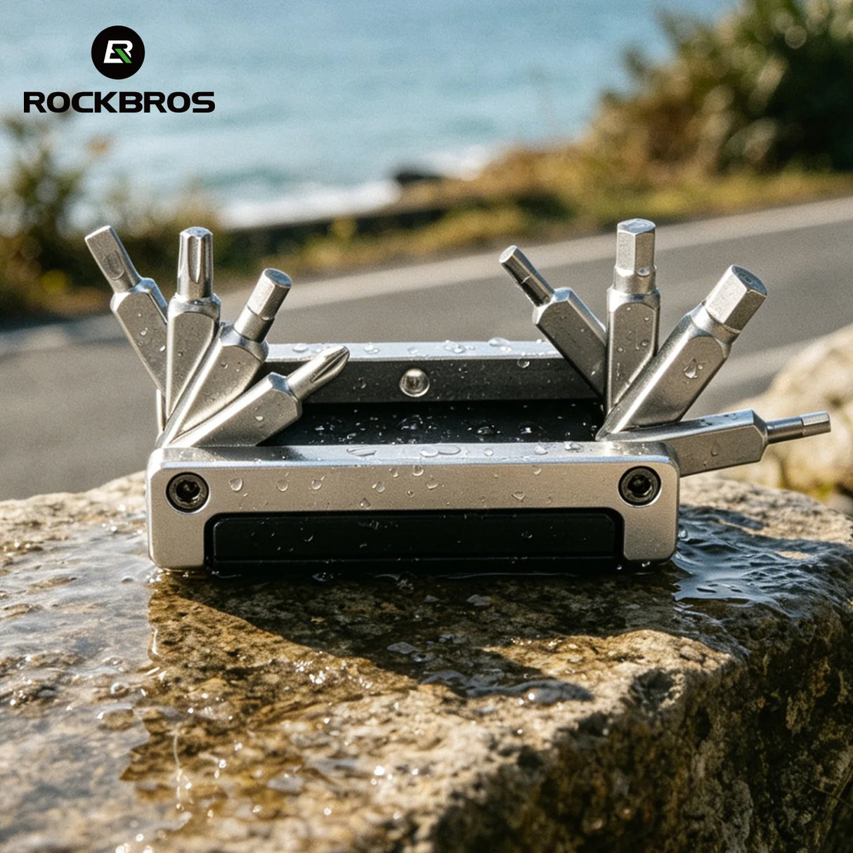 ROCKBROS ToolCraft Pro - Multiwerkzeug für Fahrrad & MTB