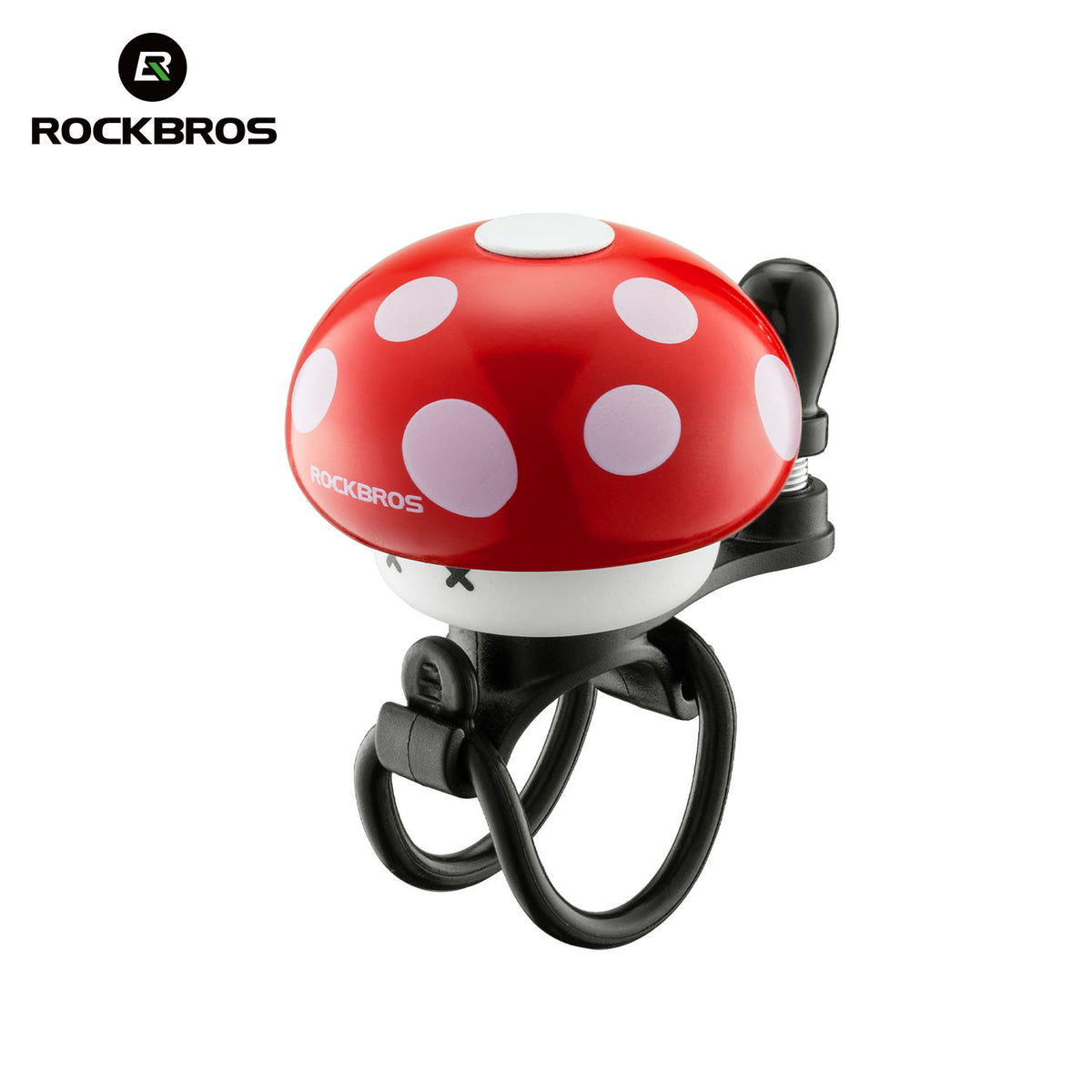 Rockbros Fahrradklingel Pilzform, Vintage & Cartoon für Rennrad, MTB, Klapprad & Kinderfahrrad