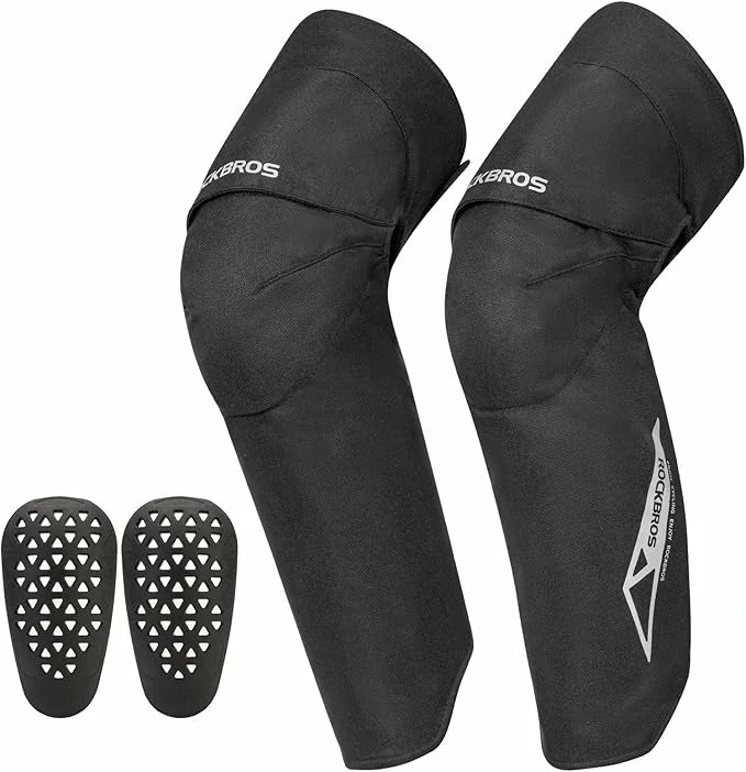 Beinlinge Knieschutz Winter – 1 Paar Wärmende Knieschoner mit Fleece & Winddichtung