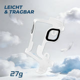 Fahrrad‑Flaschenhalter Aluminium – 27 g, für Trinkflaschen bis 75 mm
