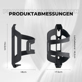 Fahrrad Flaschenhalter aus PC+ABS – Seitliche Entnahme, robust & leicht zu reinigen
