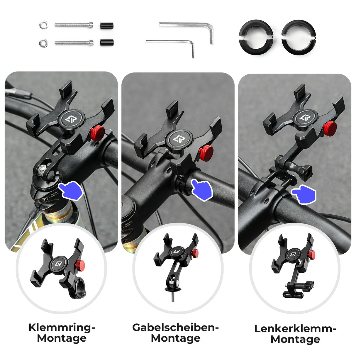 ROCKBROS Fahrrad-Handyhalterung – Dein Smartphone sicher im Griff!​