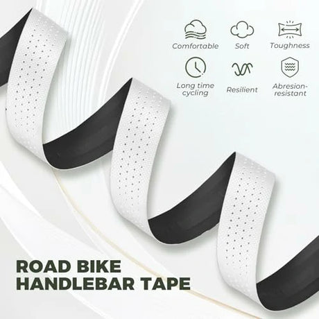 Fahrrad‑Lenkerband Schwarz – EVA‑Griffband 2er‑Set, 2,5 mm × 220 cm
